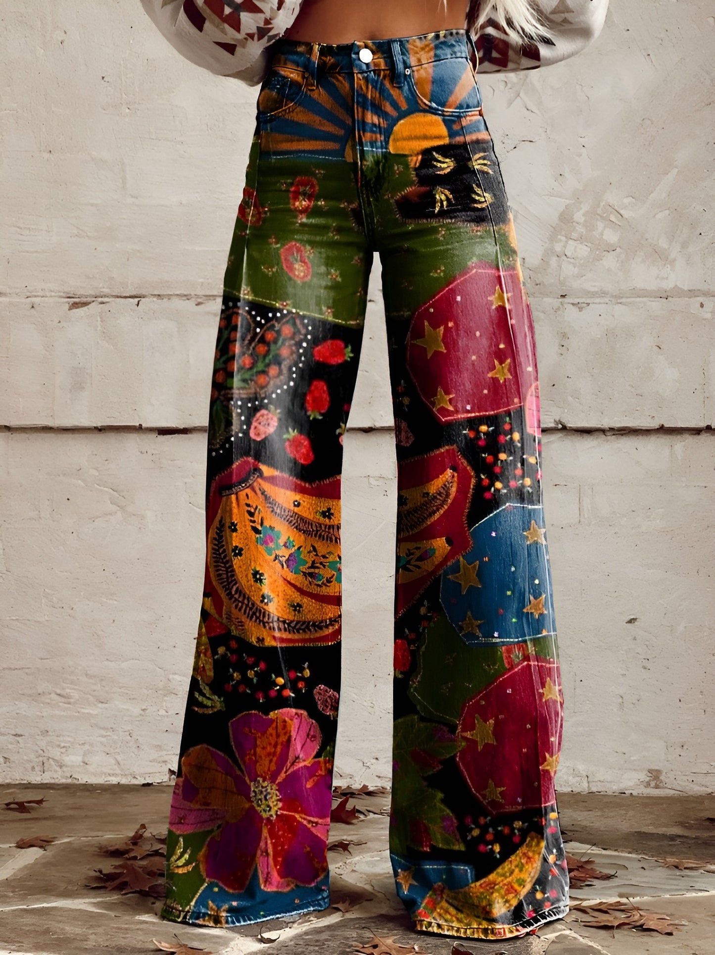 Bianca™ | Boho vintage byxor
