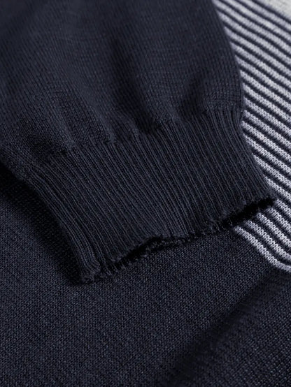 Axel™ | Mysig Randig Stickad Tröja