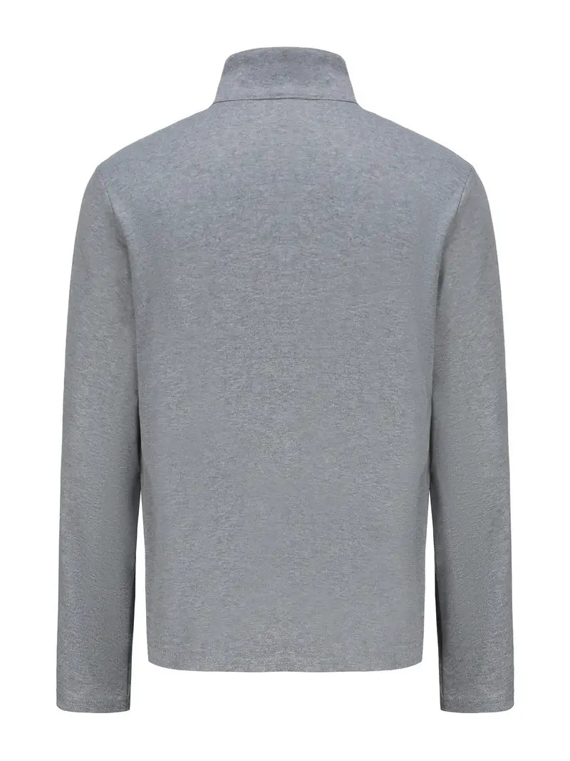 Liam™ | Stilren Halvdragkedja T-Shirt