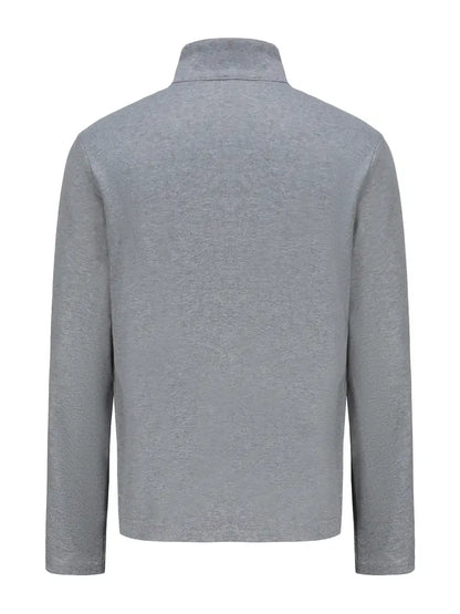 Liam™ | Stilren Halvdragkedja T-Shirt