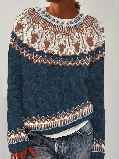 Amanda™ | Mysig Casual stickad tröja