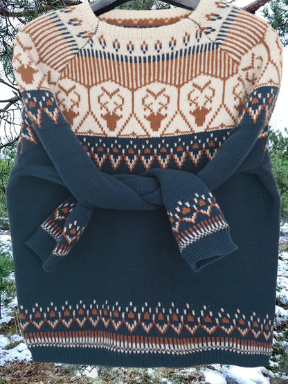 Amanda™ | Mysig Casual stickad tröja